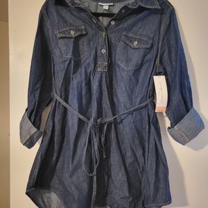 Denim maternity top BNWT